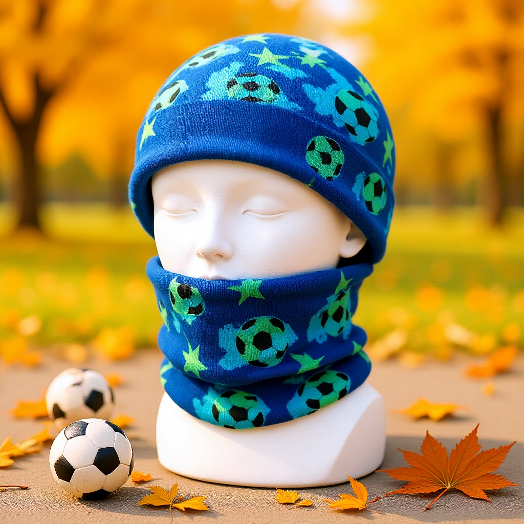 Bonnet & Snood Réversible