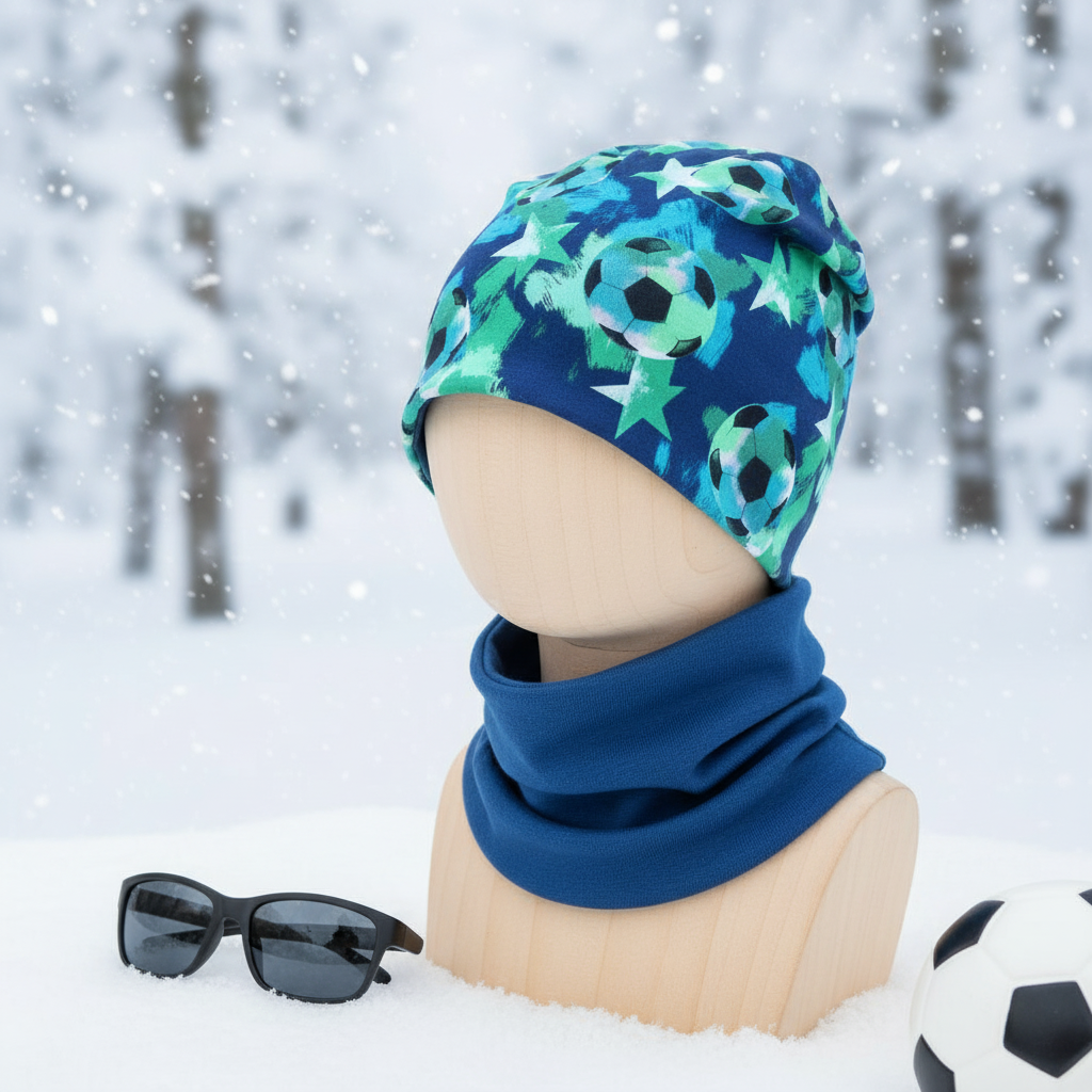 Bonnet & Snood Réversible