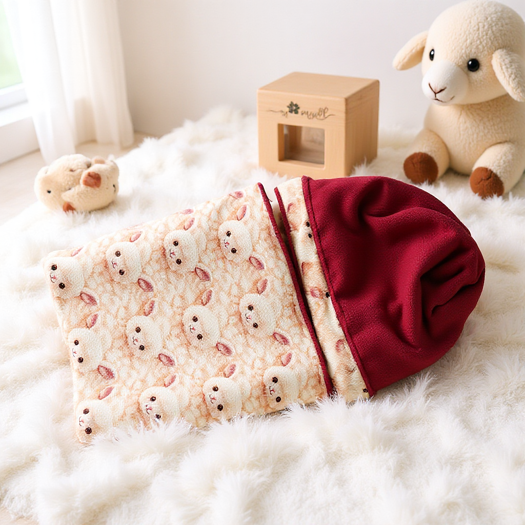 Bonnet & Snood Réversible