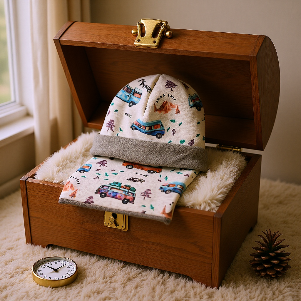 Bonnet & Snood Réversible