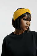 Bandeau cache oreille (Jaune)