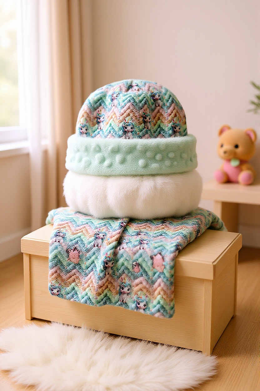 Bonnet & Snood Réversible