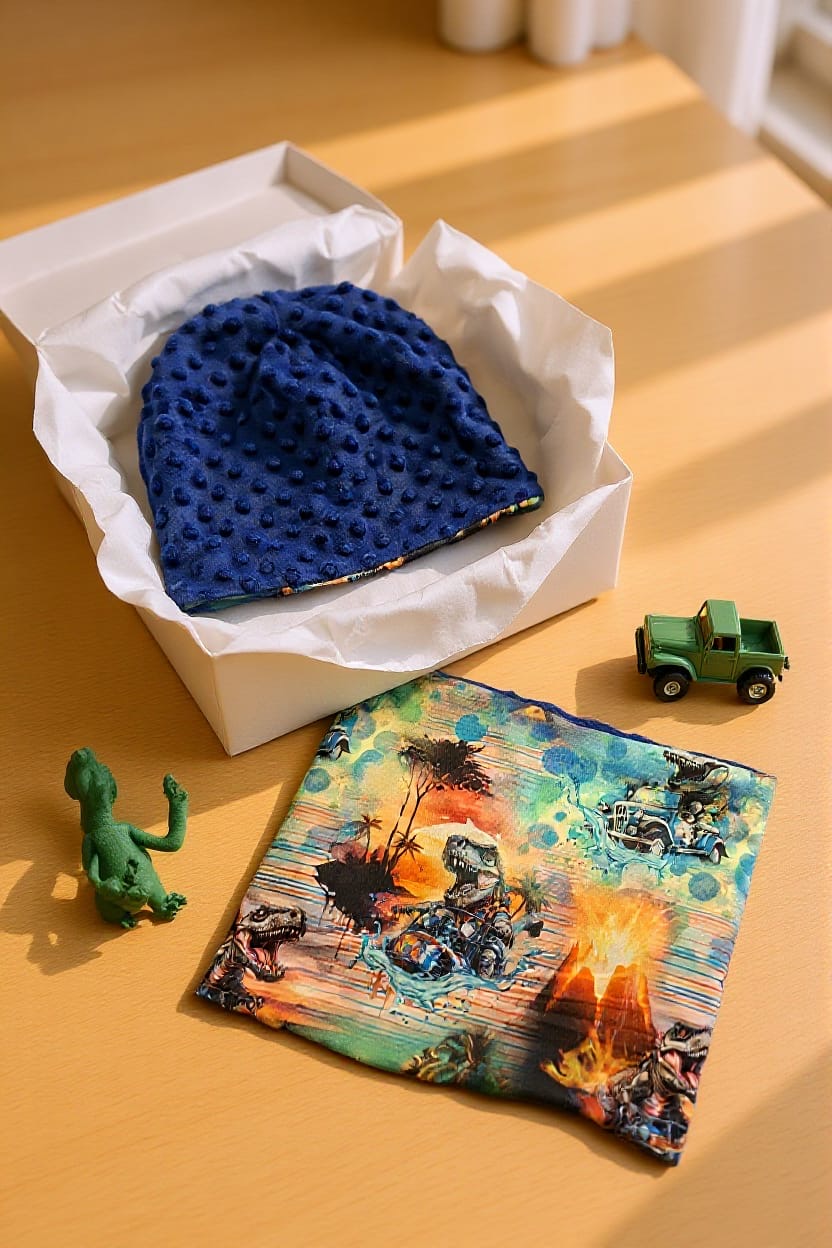 Bonnet & Snood Réversible