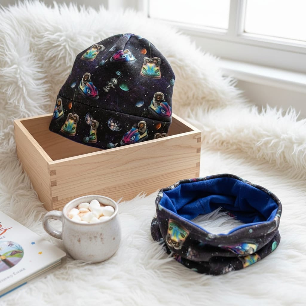 Bonnet & Snood Réversible