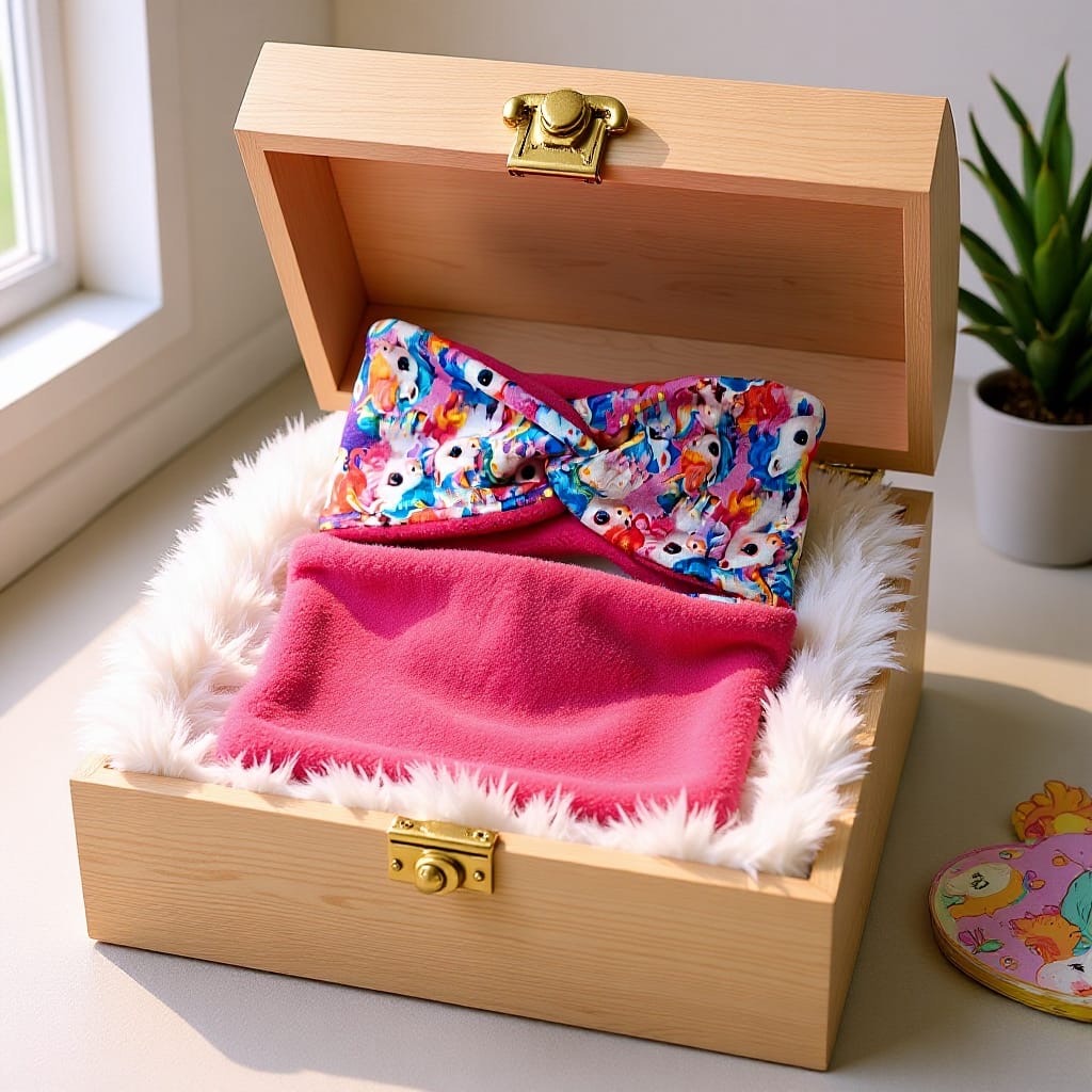 Bandeau cache-oreilles & Snood Réversible