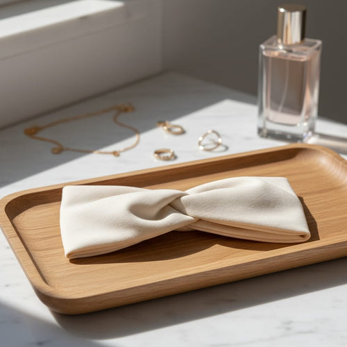 Bandeau cache oreille (Beige)