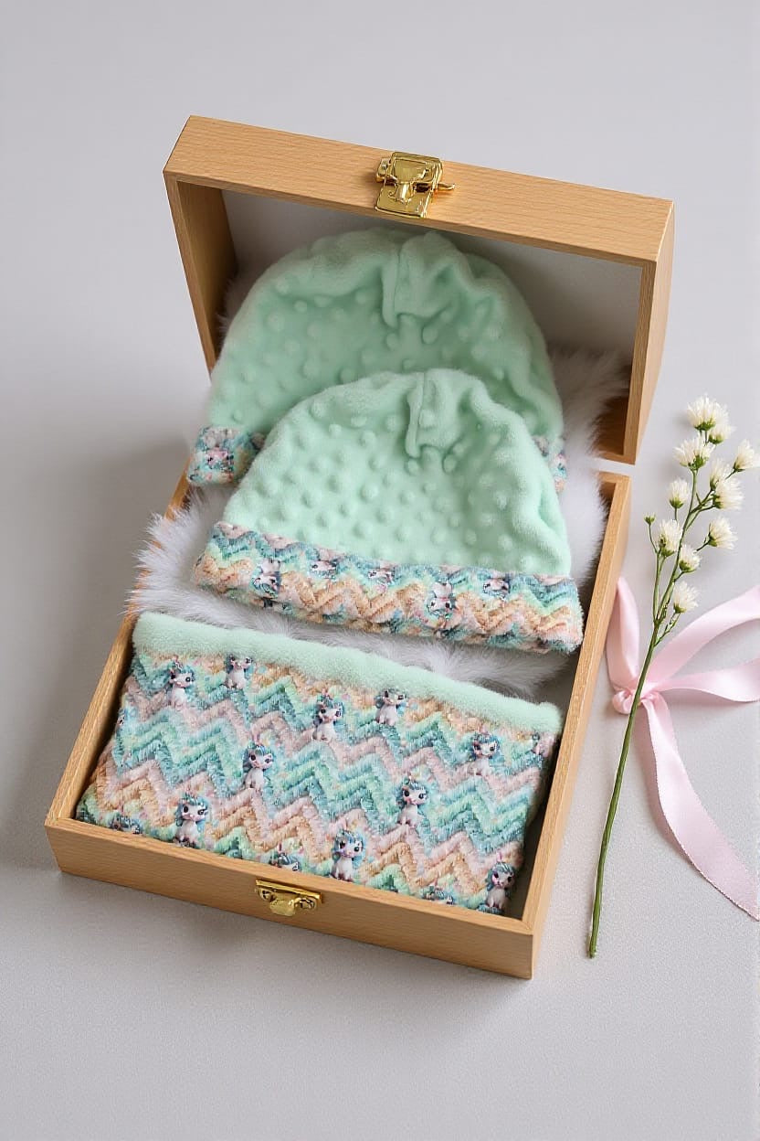 Bonnet & Snood Réversible