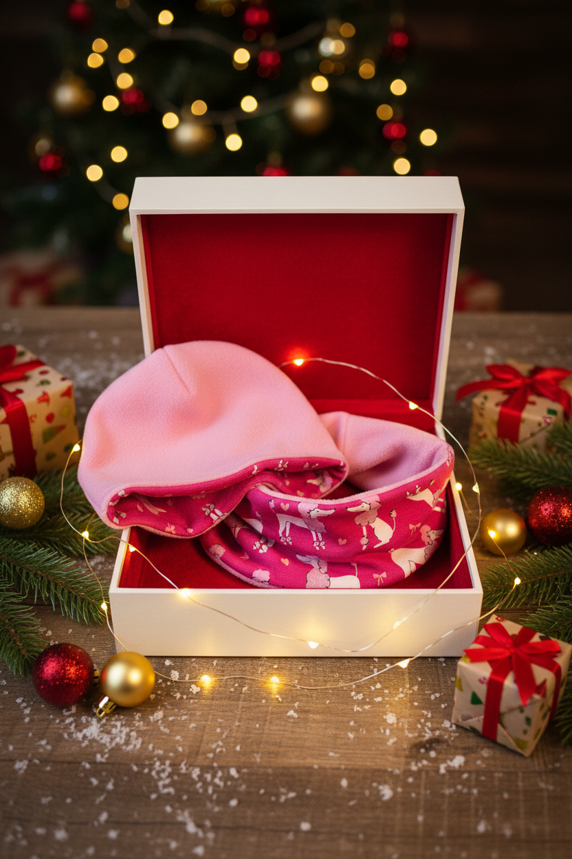 Bonnet & Snood Réversible