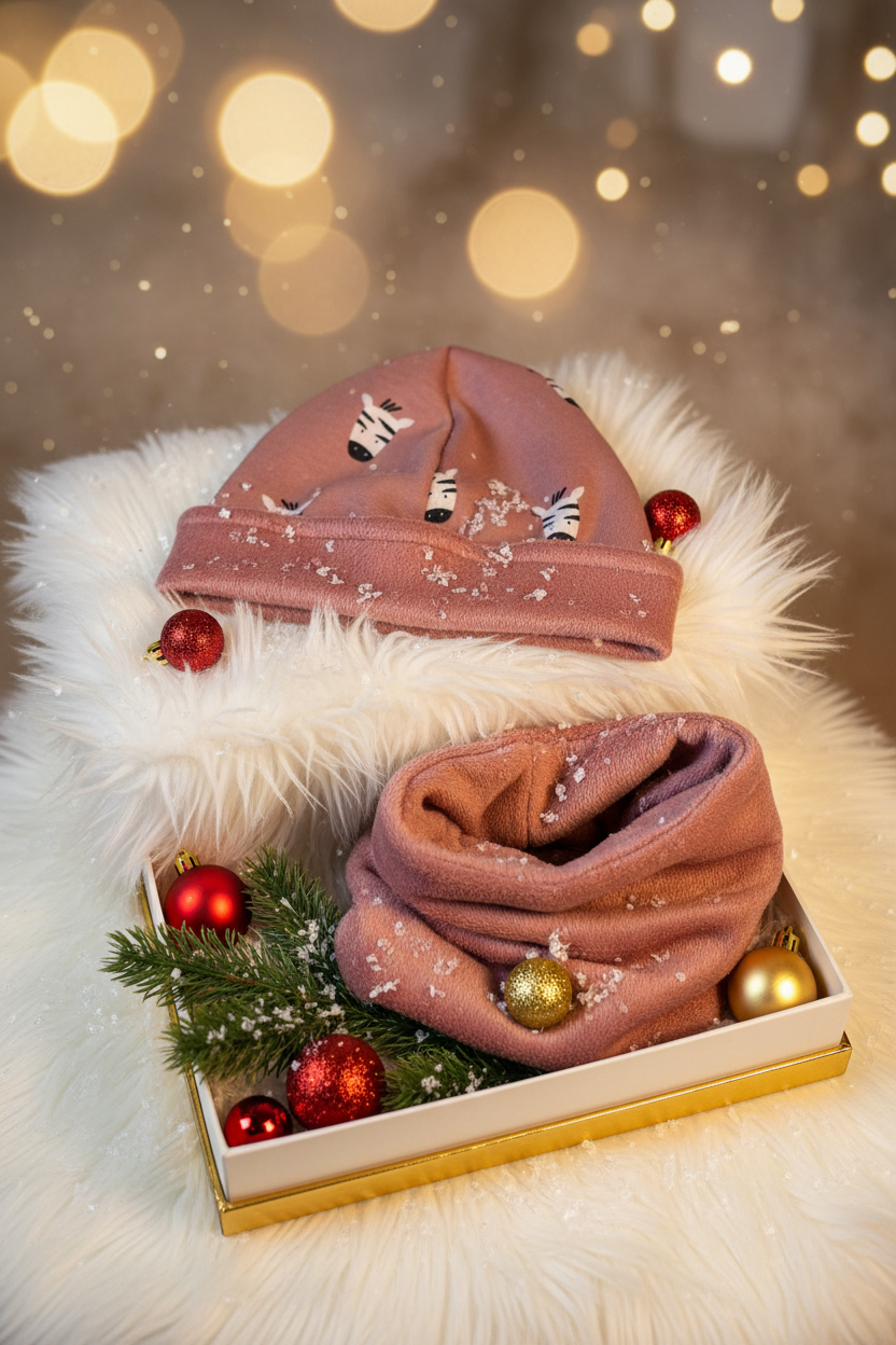 Bonnet & Snood Réversible