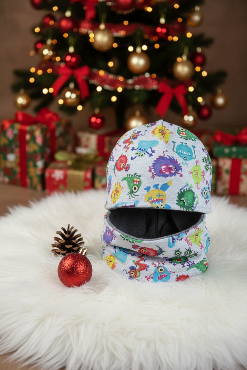 Bonnet & Snood Réversible