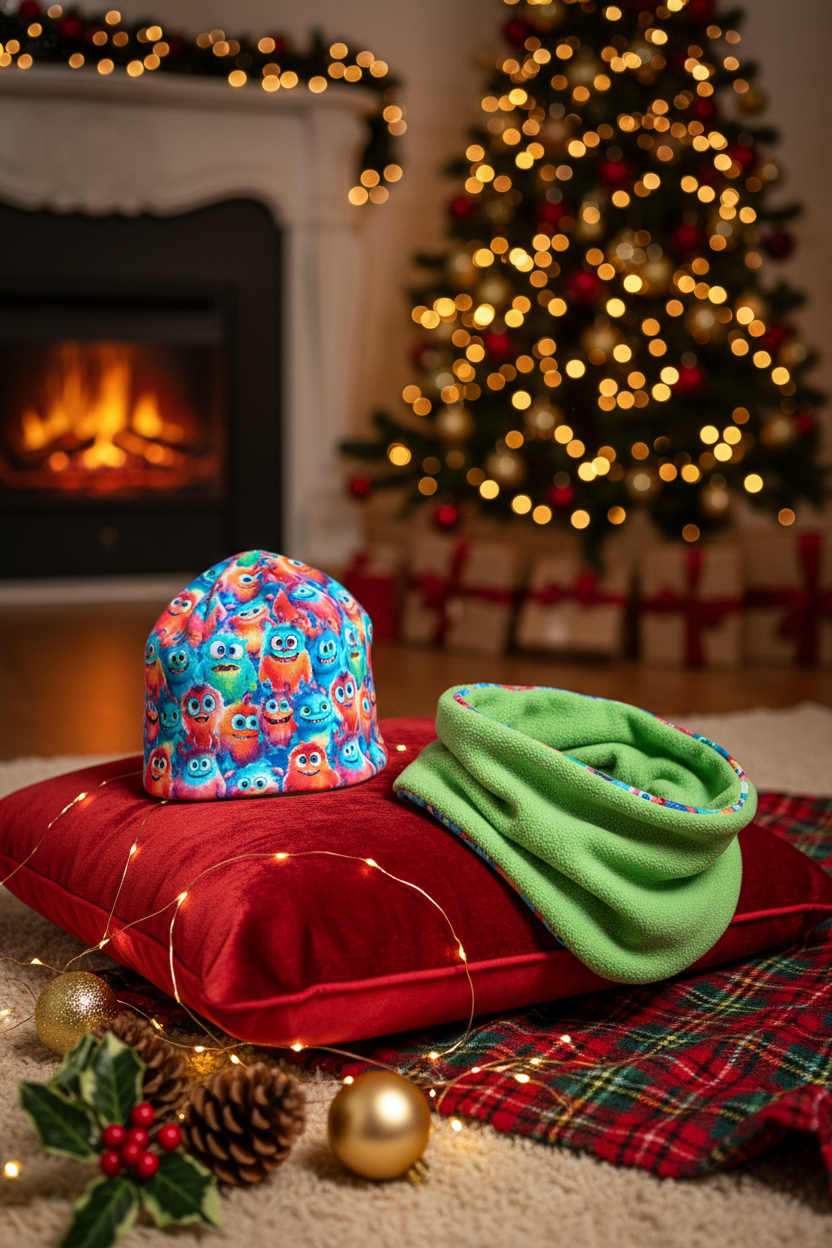 Bonnet & Snood Réversible